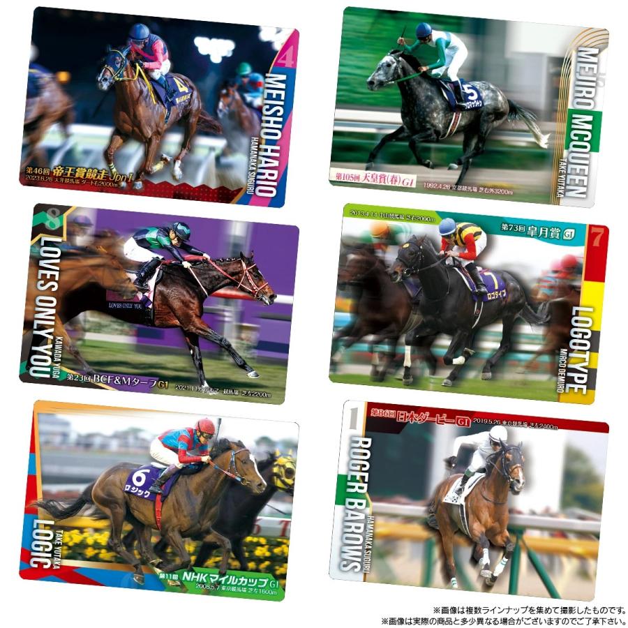 BOX〕バンダイ サラブレッドホースコレクション ツインウエハース 第2R