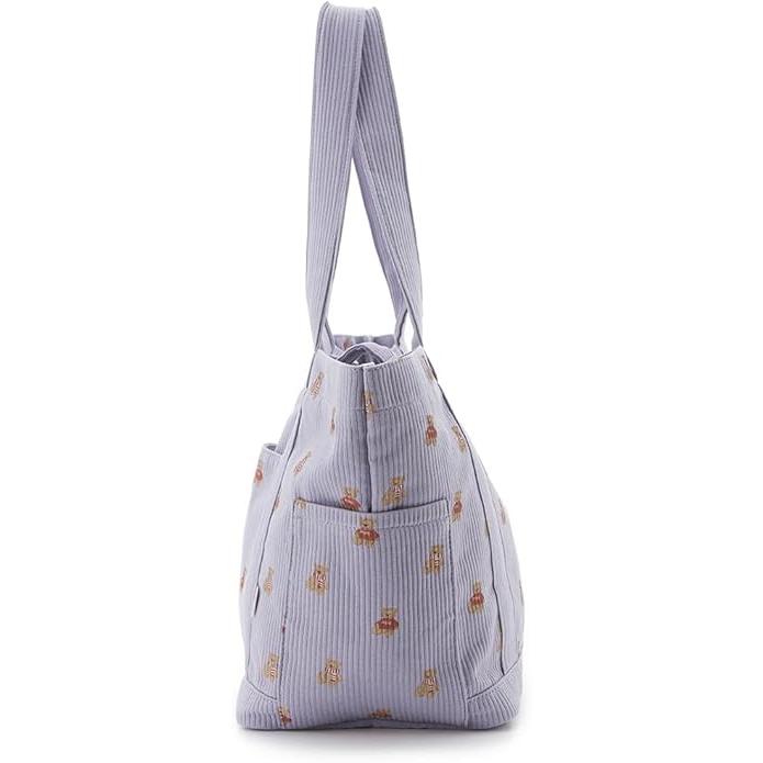 ジェラートピケ ジェラピケ 販路限定 HOLIDAY ベア柄ママバッグ