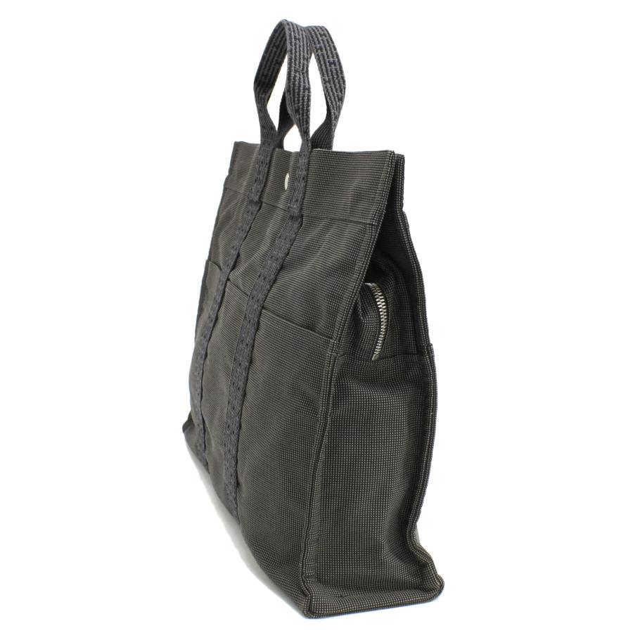 エールライン エルメス トートバッグ MM ハンドバッグ ナイロン