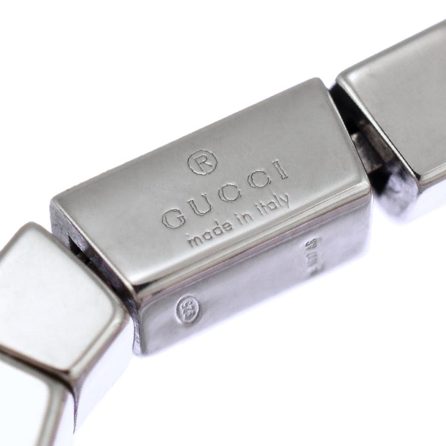 GUCCI（グッチ） ブロック チェーン リング 指輪 シルバー925 19号 G