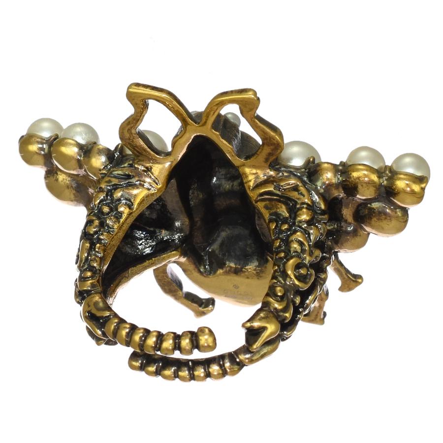 GUCCI（グッチ） 新品同様 ビー 蜂 リング 指輪 インターロッキングG