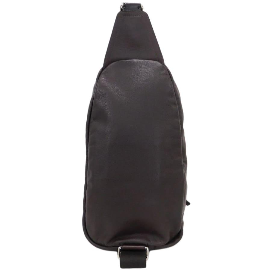 COACH（コーチ） 新品同様 ボディバッグ 70360 ブラウン系 レザー 斜め