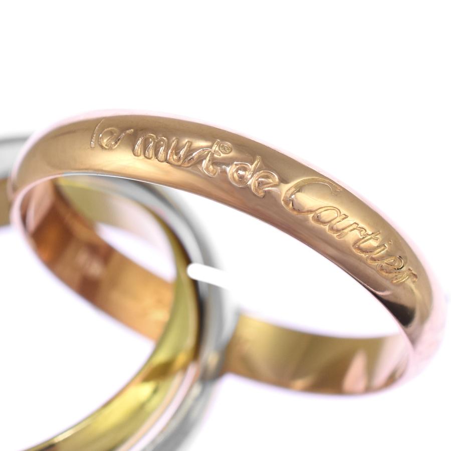 TRINITY（Cartier） カルティエ トリニティ リング 指輪 K18 イエロー