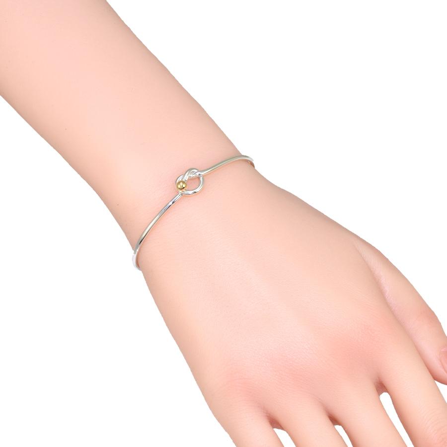 TIFFANY&Co.（ティファニー） 新品同様 ラブ ノット バングル