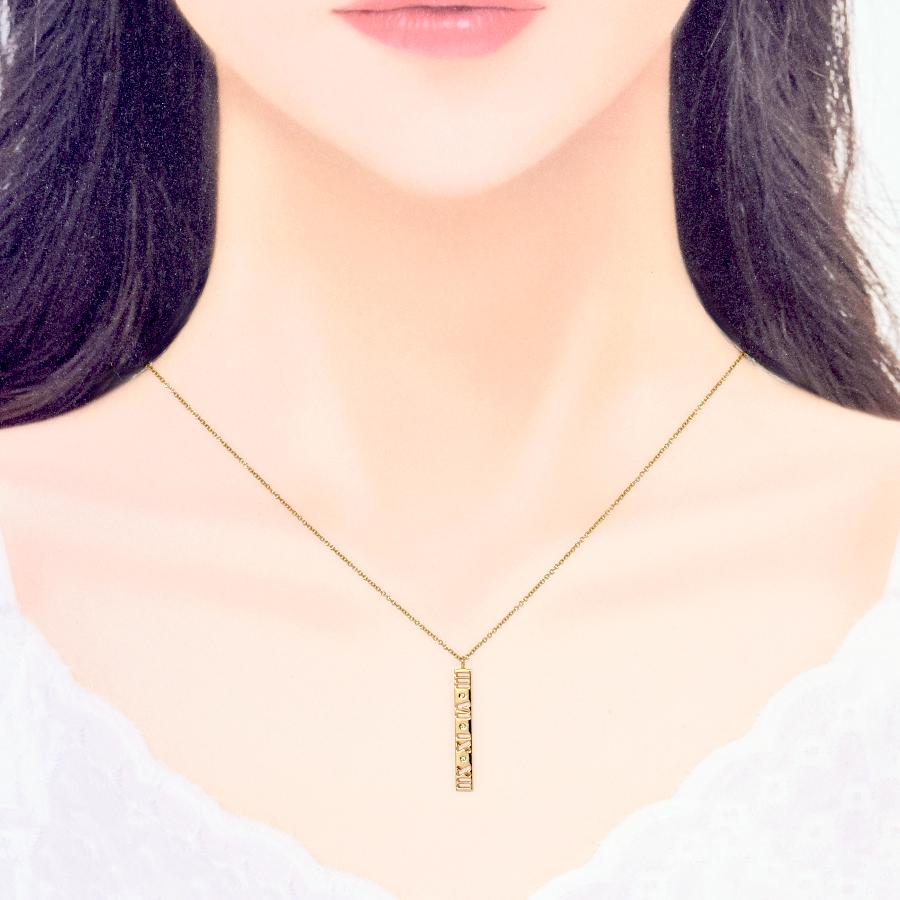 Tiffany Atlas 新品同様 ティファニー アトラス バー ペンダント