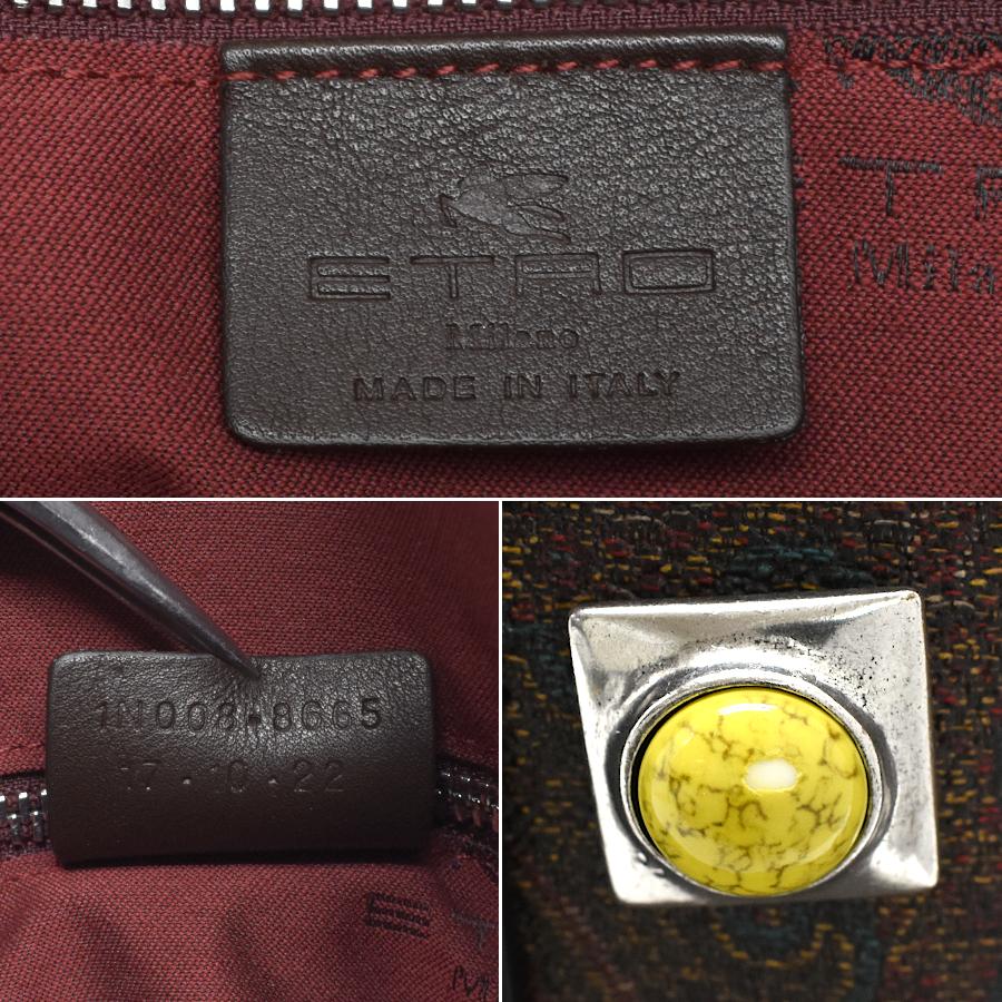 ETRO（エトロ） 新品同様 トートバッグ ショルダー グローブトロッター