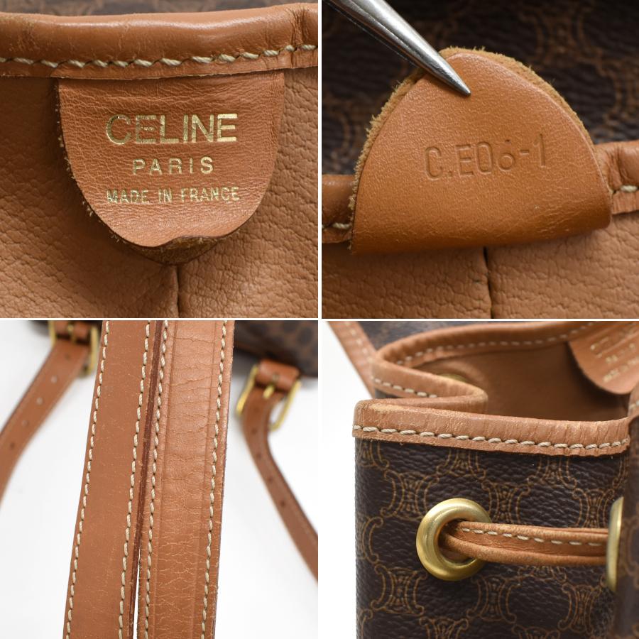 CELINE（セリーヌ） マカダム バックパック リュックサック C.E06-1