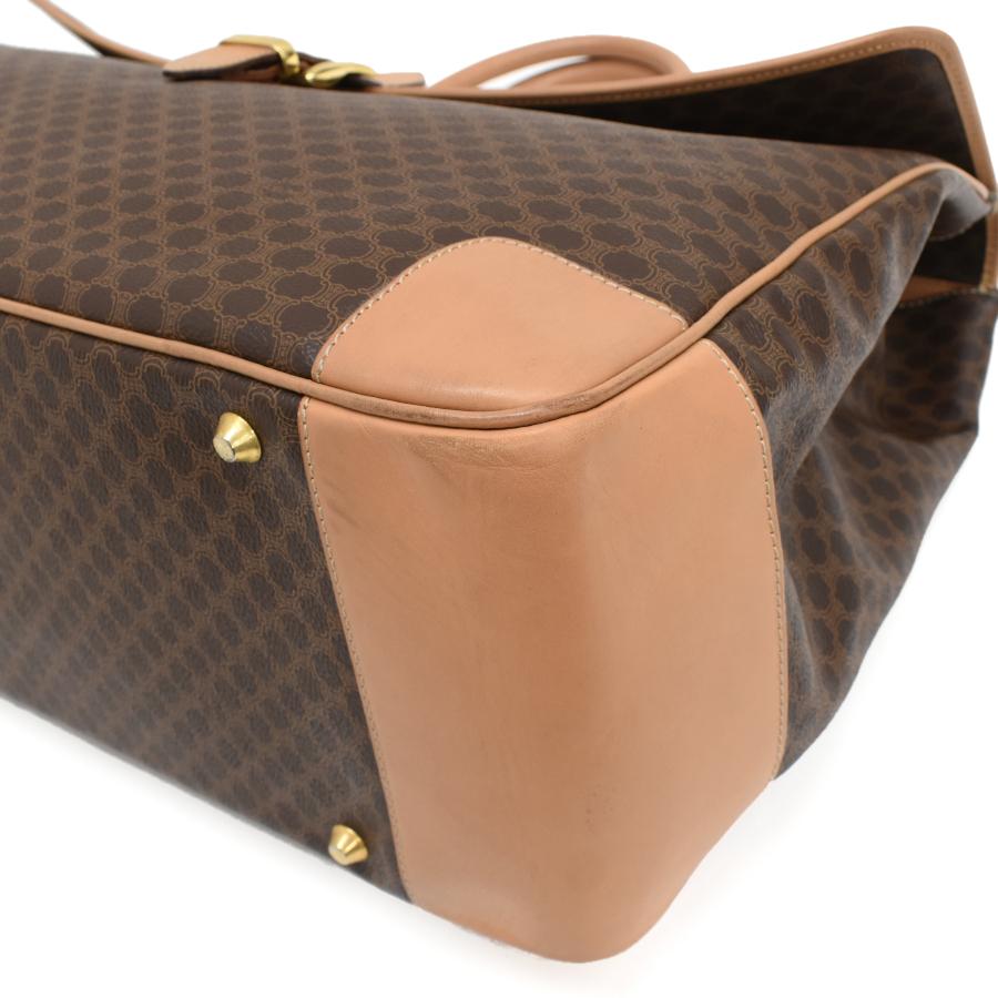 CELINE（セリーヌ） マカダム ラージ ハンドバッグ トラベルバッグ