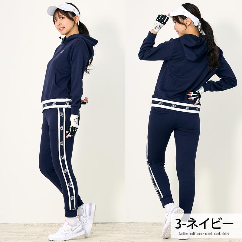 ゴルフウェア レディース 上下セットアップ gs GOLF スウェット