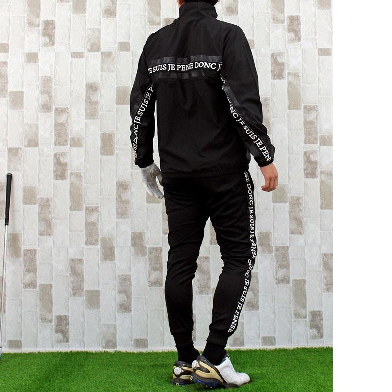 ゴルフウェア セットアップ 上下セット メンズ ナイロン ジャケット