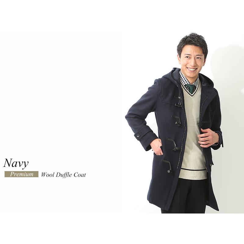 ハーフコート メンズ 50代 コート 冬 カジュアル アウター ダッフル