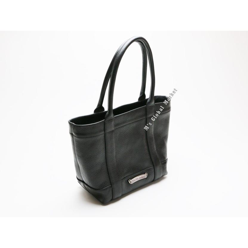 CHROME HEARTS（クロムハーツ） トート ミニ ブラックレザー TOTE MINI