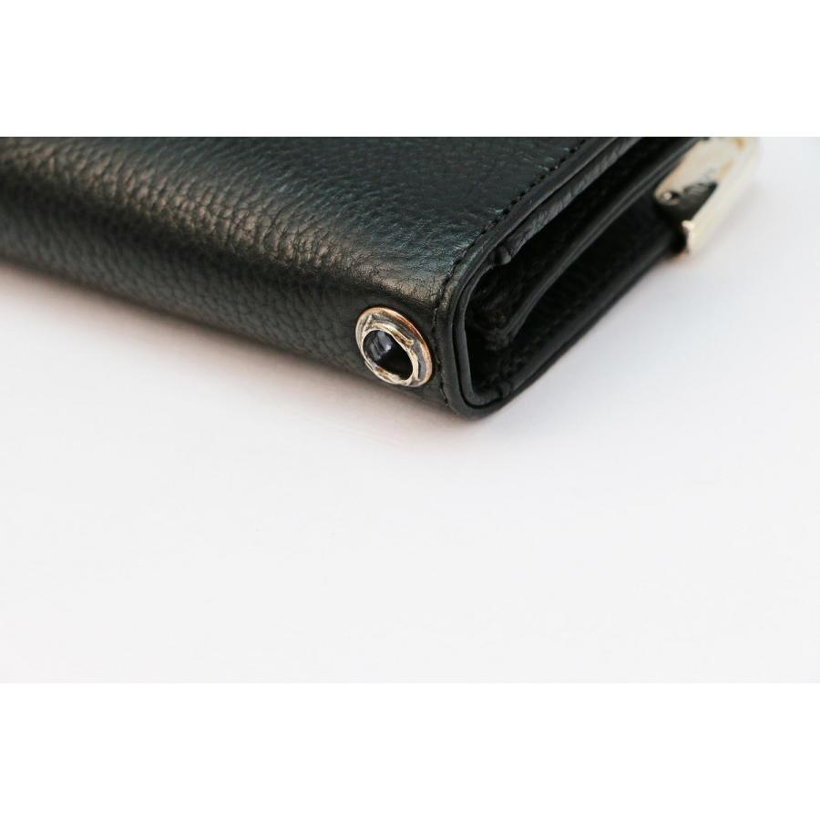 CHROME HEARTS（クロムハーツ） 財布 黒 長財布 ロング シングル