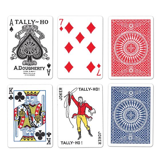 トランプ TALLY-HO CIRLE BACK 0.5 GROSS タリホー サークルバック 0.5