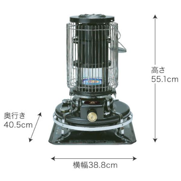 アラジン（Aladdin） ブルーフレーム ヒーター ブラック Aladdin