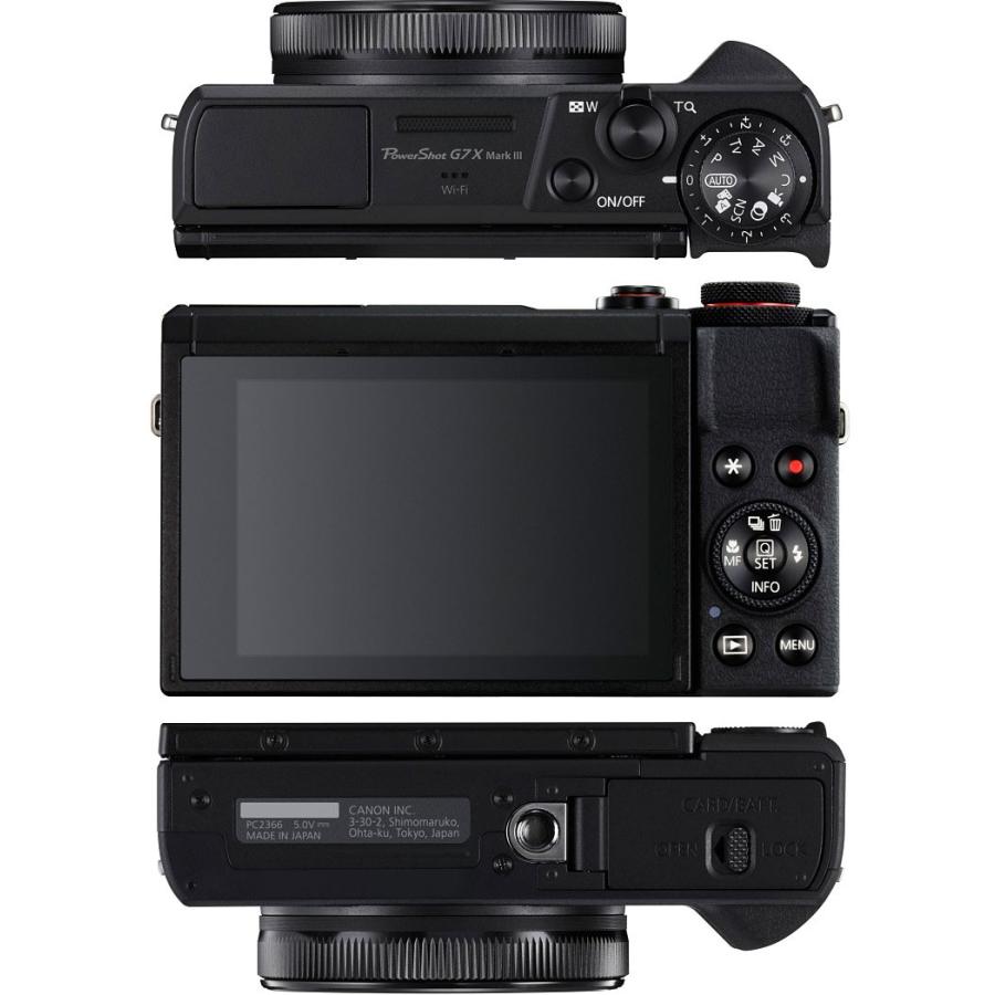 PowerShot Canon G7X MARKIII ブラック 高性能プレミアムモデル