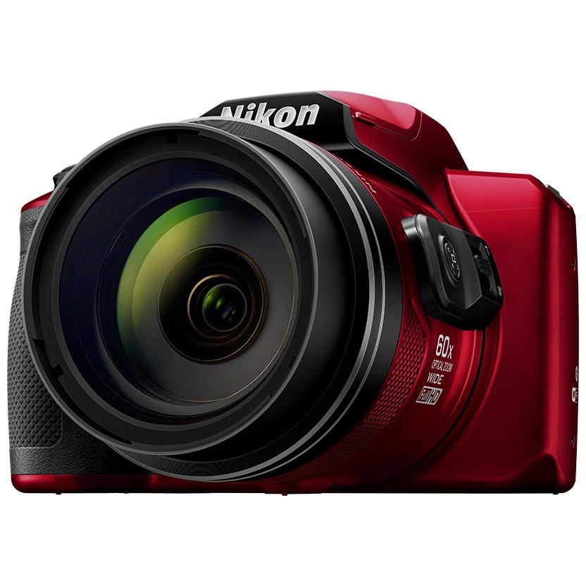 Nikon COOLPIX B600 レッド 光学60倍ズームデジタルカメラ : カメラの