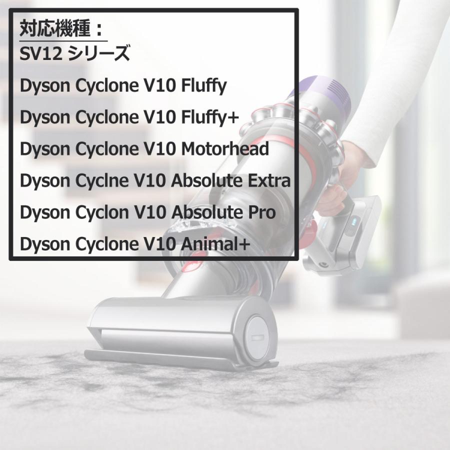 NinoLite V10 対応バッテリー Dyson SV12 シリーズ Cyclone Fluffy