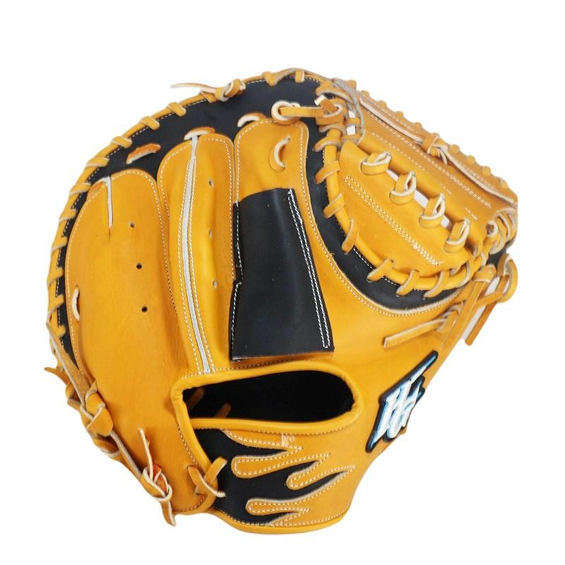 ハイゴールド きゃっチャーミット 硬式グローブ イエロー ハイゴールド