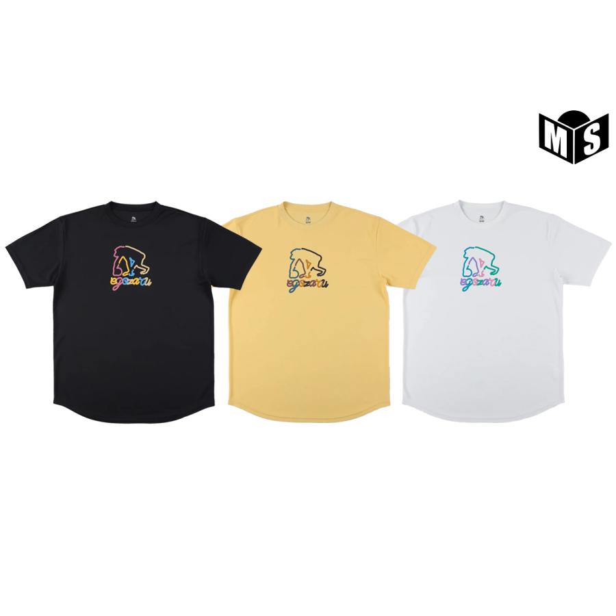 EGOZARU（エゴザル） マルチスクリプト ロゴ Tシャツ 【EZSS25UST026