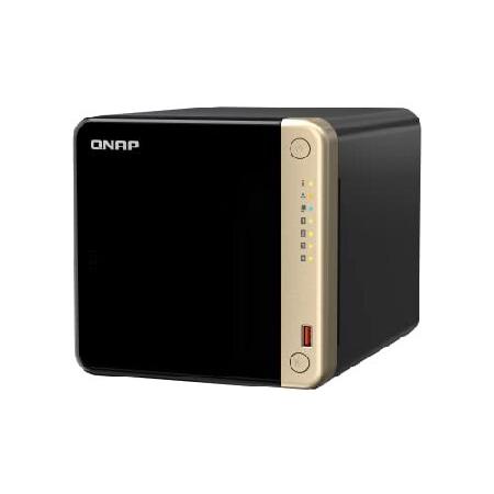 並行輸入 QNAP TS-464-8G-US 4ベイ高性能デスクトップNAS、Intel