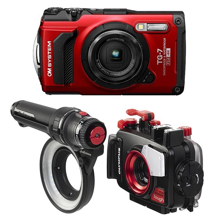 オリンパス（OLYMPUS） [ OM SYSTEM ] Tough TG-7 + リングライト
