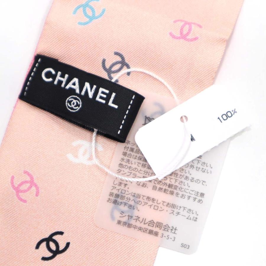 質屋 未使用 CHANEL シャネル ツイリー スカーフ 犬 DOG ココマーク