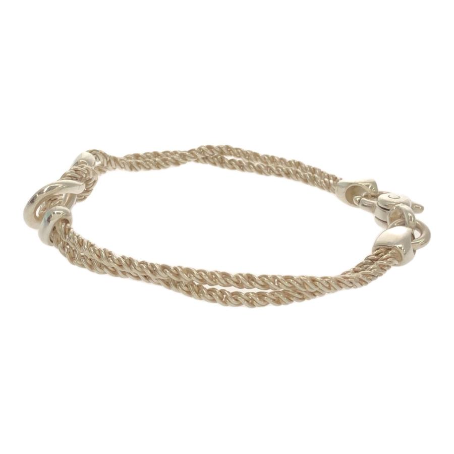 質屋 Tiffany&Co ティファニー センターノット ダブルロープ