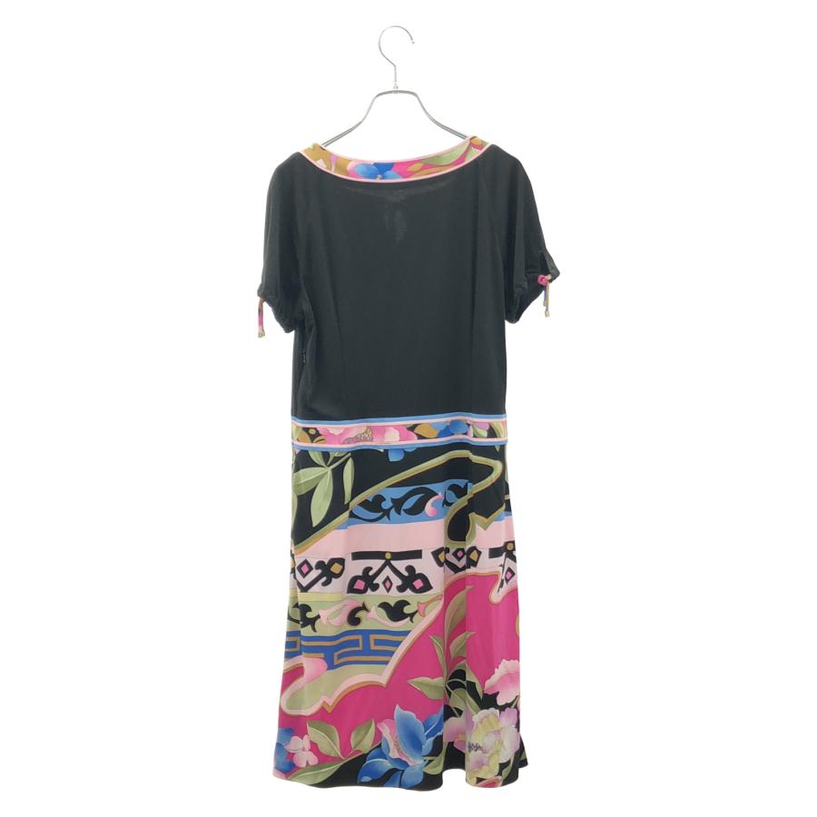 レオナールファッション ワンピース ブラウン マルチカラー ブランド