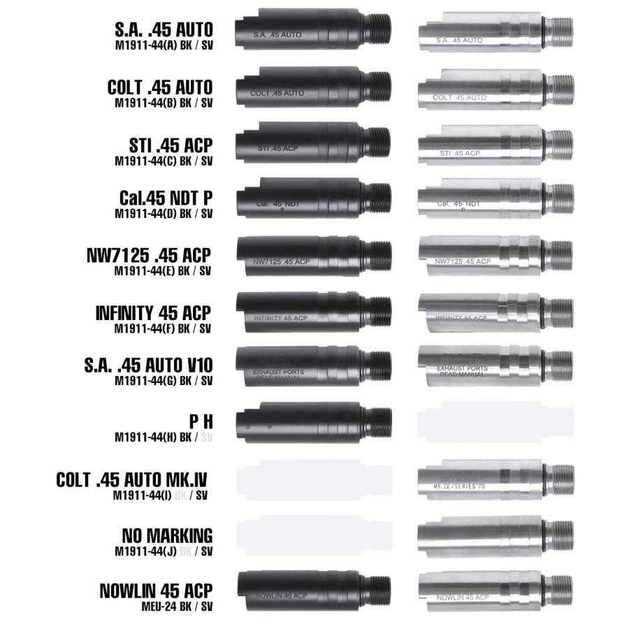 M1911-44(G)SV GUARDER ステンレスCNCチャンバー タイプG(SA.45AUTO