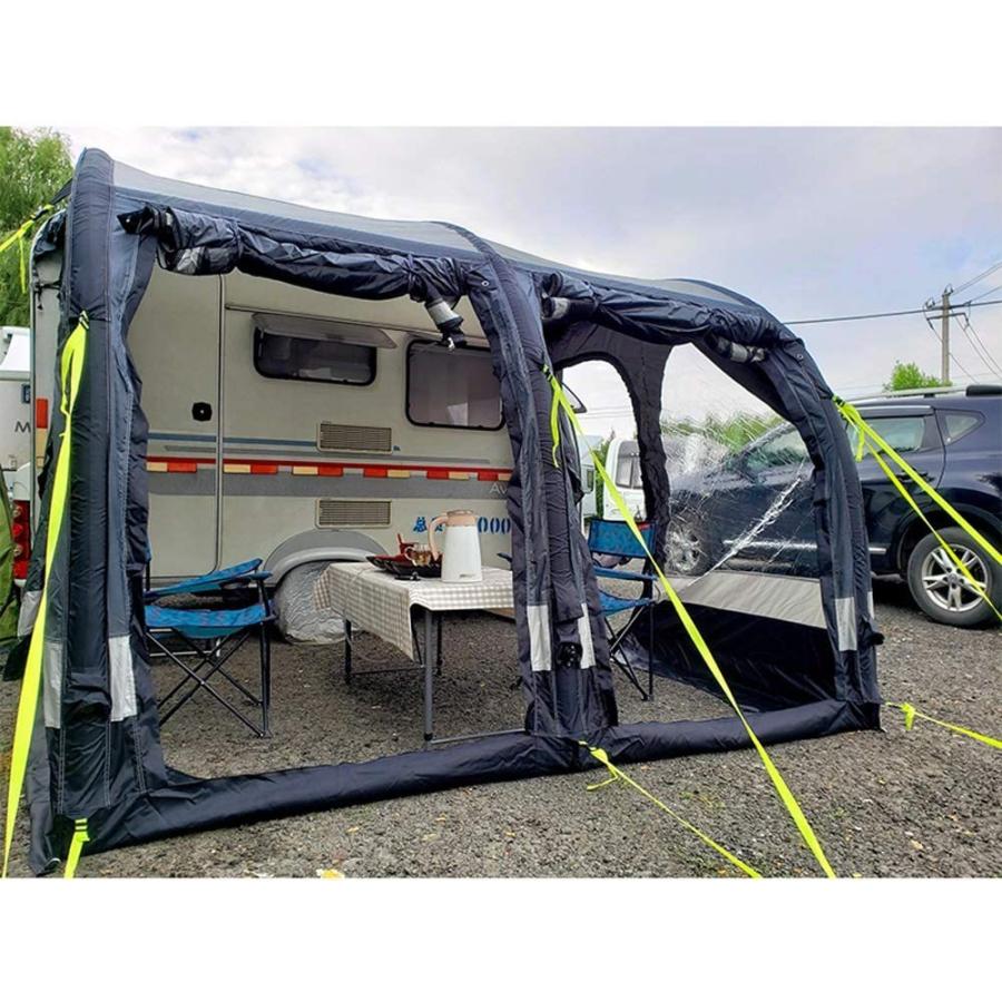 kuhuuru outdoor】インフレータブル オーニングテント