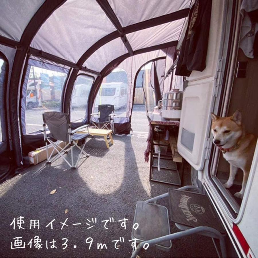 kuhuuru outdoor】インフレータブル オーニングテント