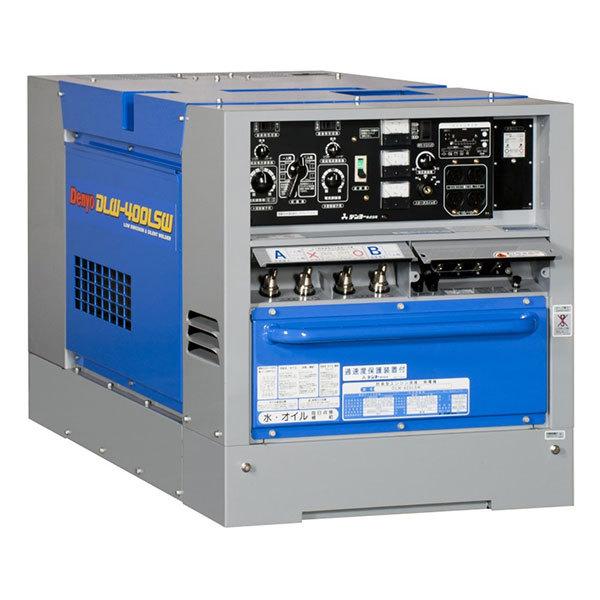 デンヨー 低騒音型 ディーゼルエンジン溶接機 DLW-400LSW [Denyo