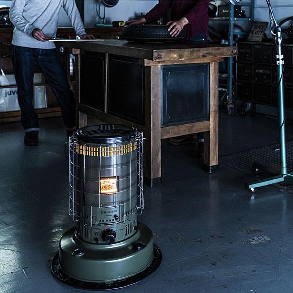 TOYOTOMI（トヨトミ） 対流形 石油ストーブ KS-GE67(G) オリーブ ＋