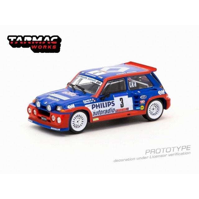 Tarmac Works T64-TL061-85TDC03 ルノー Renault 5 MAXI Turbo Tour de