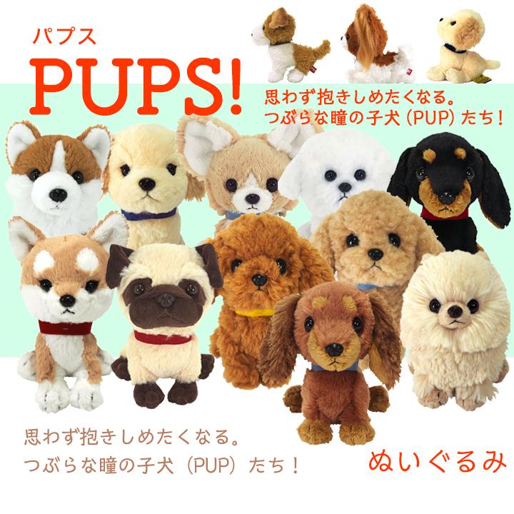 PUPS パプス S トイプードル BE ベージュ ぬいぐるみ オーナーグッズ