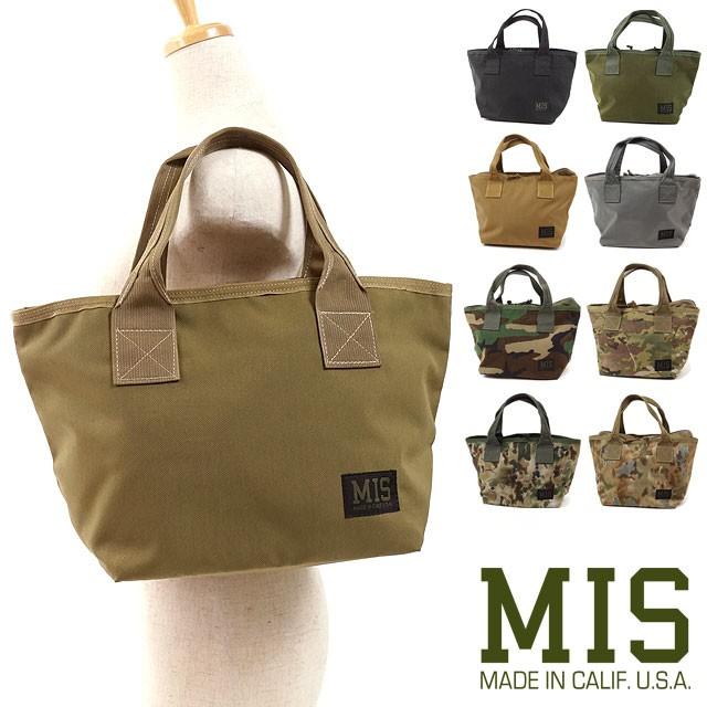 MIS（エムアイエス） ミニ トートバッグ MINI TOTE BAGミリタリー MIS