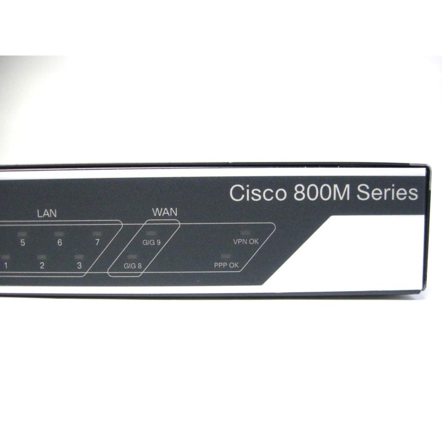 ▽Cisco C841M-8X-JAIS/K9 V01 10ポート 800Mシリーズ サービス統合型