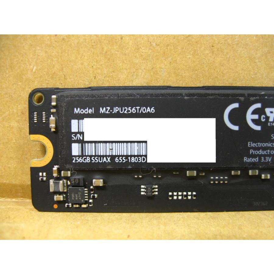 ▽SAMSUNG MZ-JPU256T/0A6 256GB apple純正SSD 655-1803D 中古 MacBook