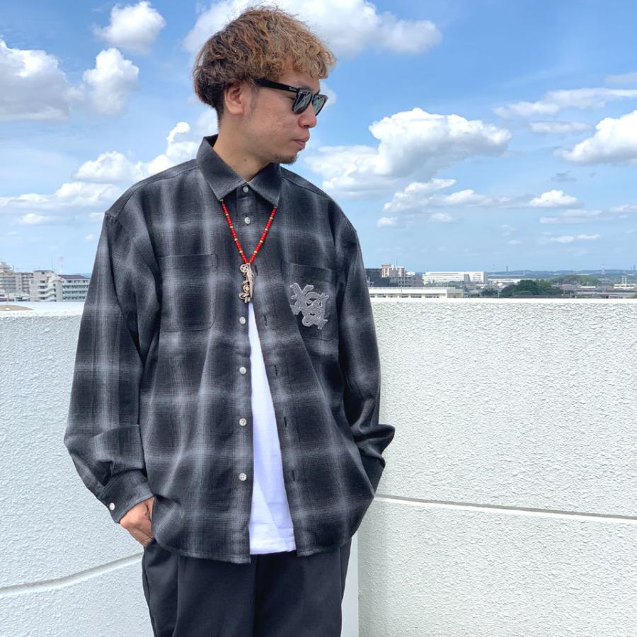 XLARGE（エクストラ ラージ） 再入荷 ネルシャツ PATCHED FLANNEL
