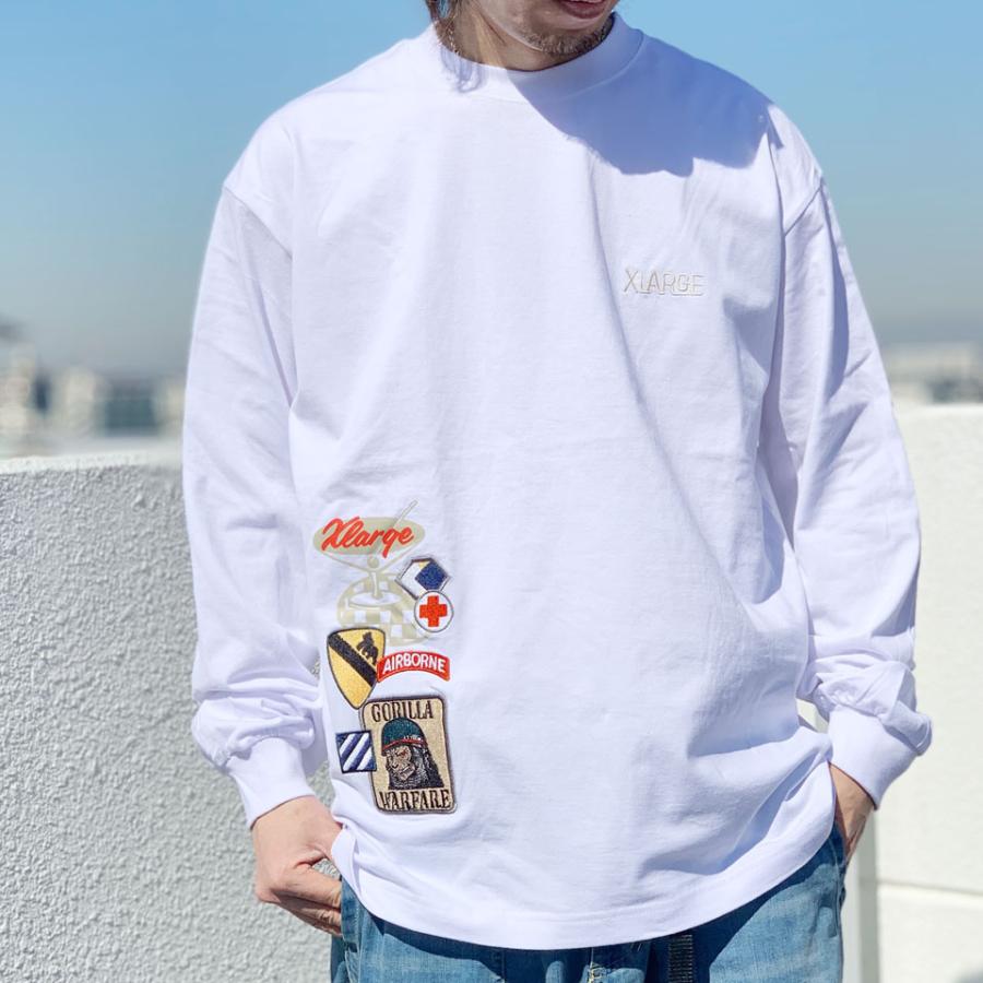 XLARGE（エクストラ ラージ） 全2色 ロンT Tシャツ SOME NEWS L/S TEE
