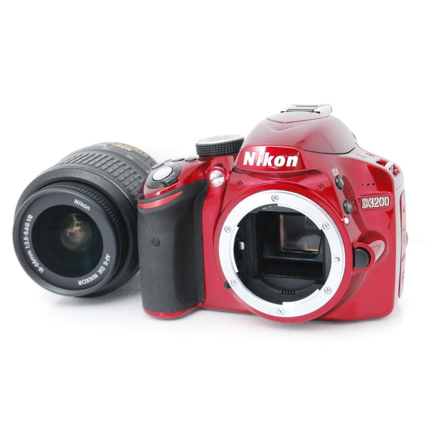 6860ショット☆Nikon D3200 レンズキット デジタル一眼レフ 6860