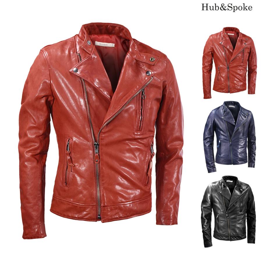 ライダース 本革 リアルレザー ダブルライダース レザージャケット