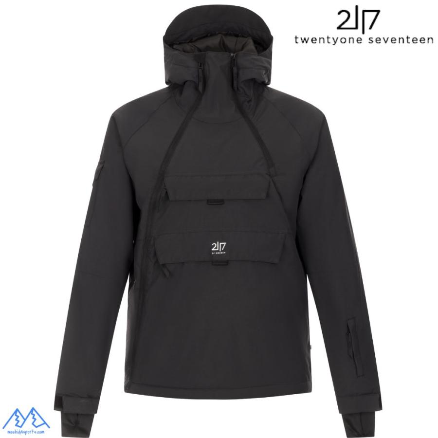 2117 of sweden スキーウエア ブラック LIGHT PADDED SKIWEAR NELKERIM