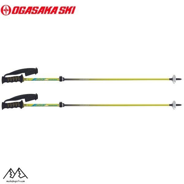OGASAKA（オガサカ） サイズ調整式 ストック スキーポール ライム 95