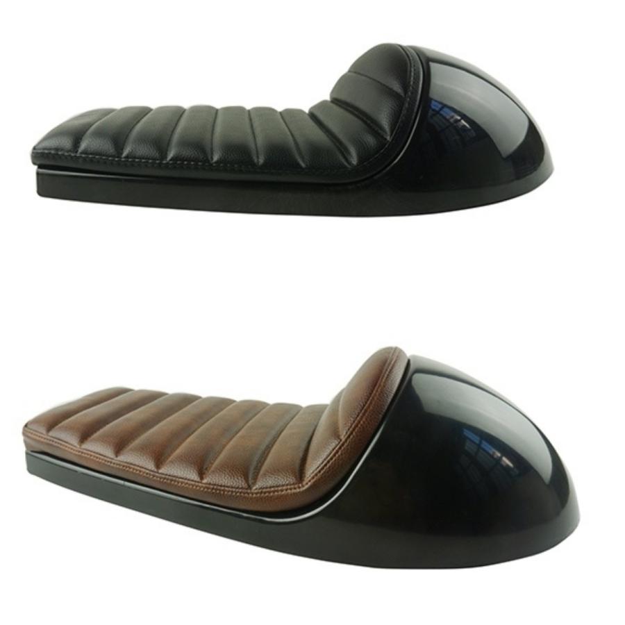 カフェレーサー バイク シングルシート 汎用 シートカウル付 : MU-TECH