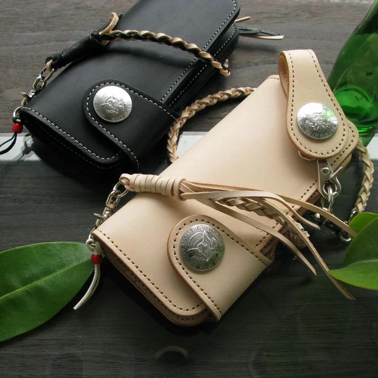 本革 メンズ 長財布 財布 名入れ 最高峰サドルレザ-ウォレット レザー