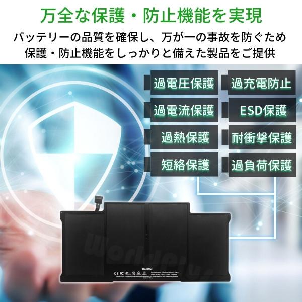 MacBook Air WorldPlus A1405 A1496 交換バッテリー Apple 13インチ