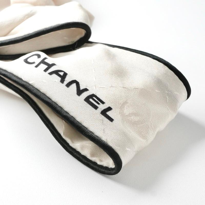 CHANEL（シャネル） ヘアアクセサリー ホワイト ブラック ココマーク