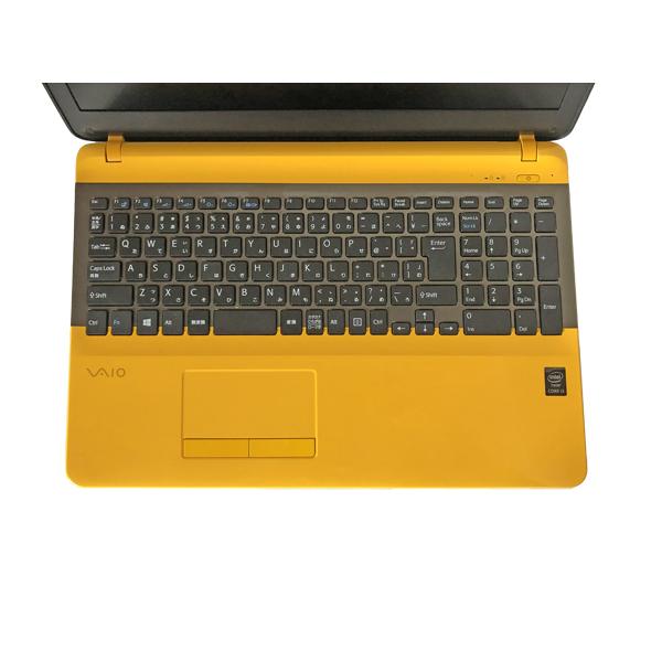 VAIO C 中古パソコン SONY VJC151C11N黒×黄 Microsoft Office 2019